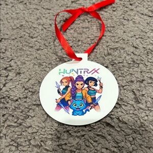 Huntrix Ornament with Red Ribbon